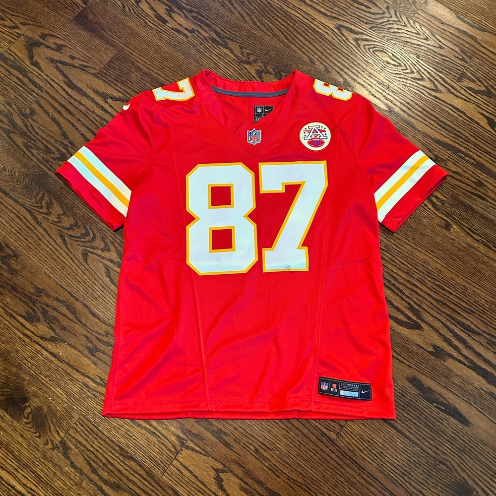 NWOT Travis Kelce Football Jersey, Kansas City Chiefs